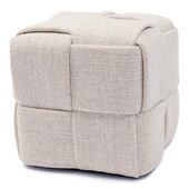 Qbic stool 40x45, antique white