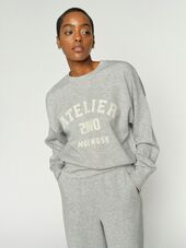 Nima sweatshirt, grey melange