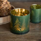Winter forest votive M