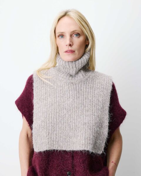Ansel collar, taupe