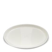 Elegant twist serving plate