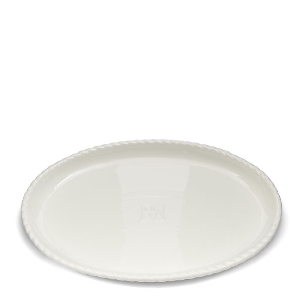 Elegant twist serving plate