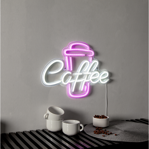 Plexy seinäkoriste, coffee