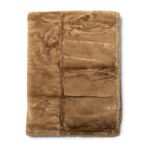 Rhodes faux fur throw 170x130