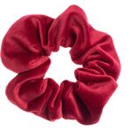 Velvet scrunchie, ox red