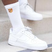 Baron Filou essential socks, white