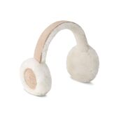 Embroidered logo earmuff, sand