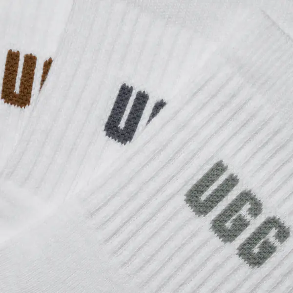 Quinlin logo quarter 3 pack, stormy blue/chestnut/shaded clover
