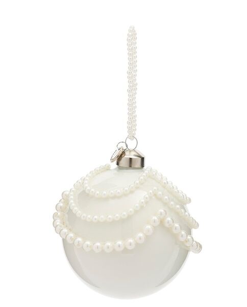 Classic pearls ornament dia 10
