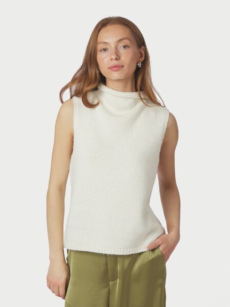 Odelia knit top, off white