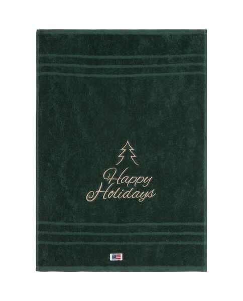 Original towel juniper happy holiday, juniper green/light beige