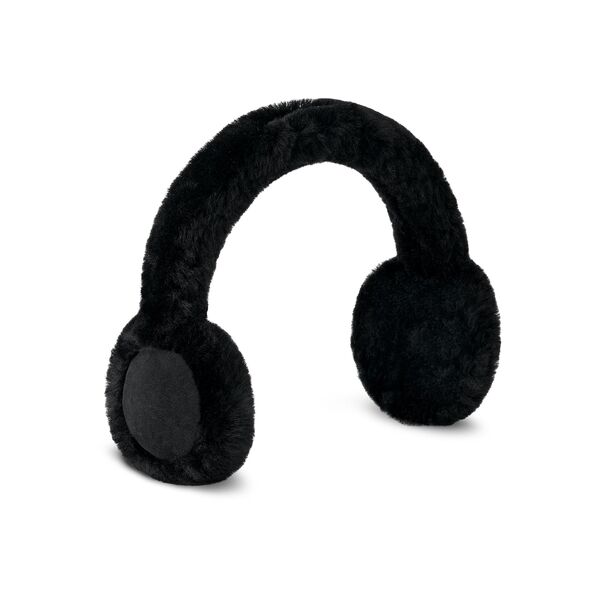 Sheepskin wireless earmuff, black