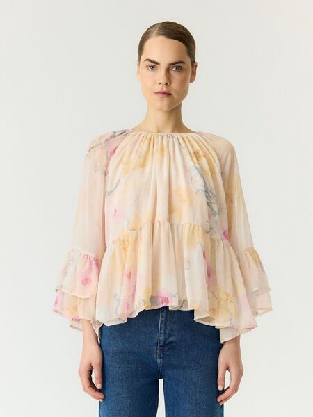Blomina top, afterglow