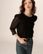 Phedre blouse, noir