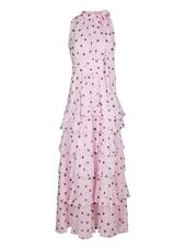 Marli big dot dress, light pink