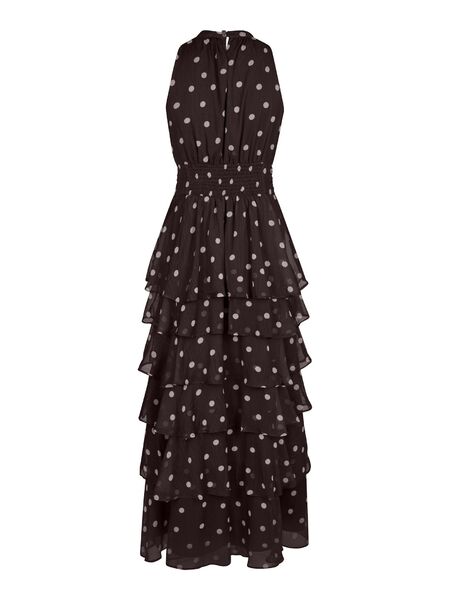 Marli big dot dress, brown