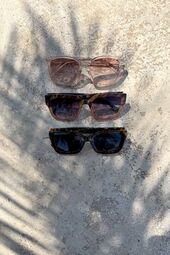 Sunglasses, leoprint taupe