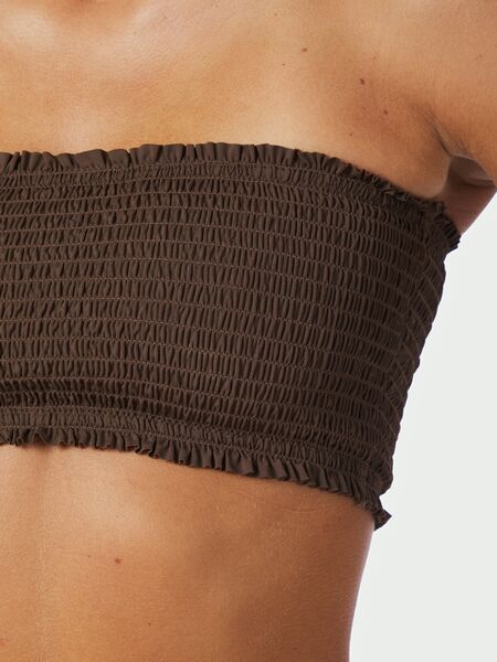 Skin lobster bikini top, brown