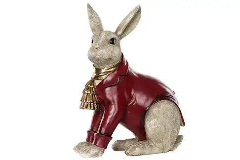 Rabbit dressed in Red