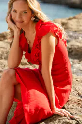 Kaya dress, salsa