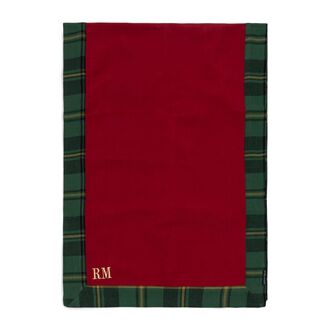 Classic tartan table runner