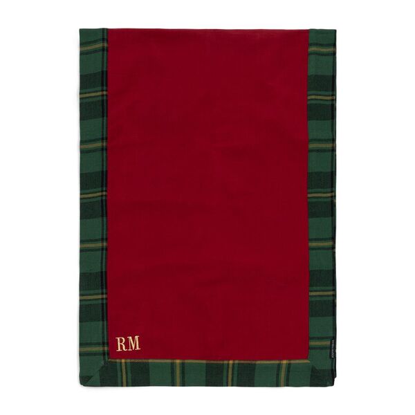 Classic tartan table runner