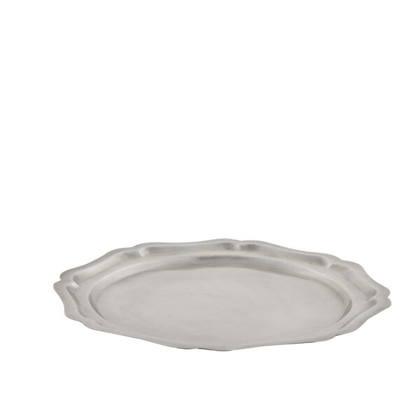 Philine charger plate 31cm, silver