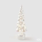 Twist Christmas tree 40cm, white