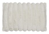 Striped wave cushion 40x60, ivory