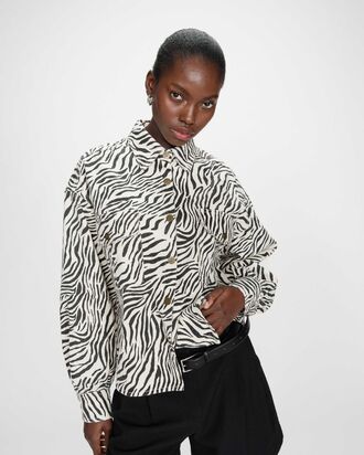 Vana jacket, zebre