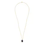 Calm black onyx necklace