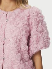 Aisa flower blouse, rose