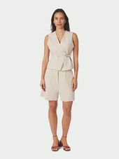 Sega ramie shorts, Natural