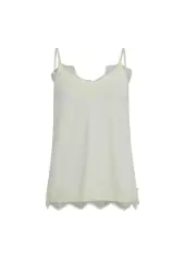 Rosie lace top, off white