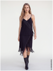 Gry birdie top, black
