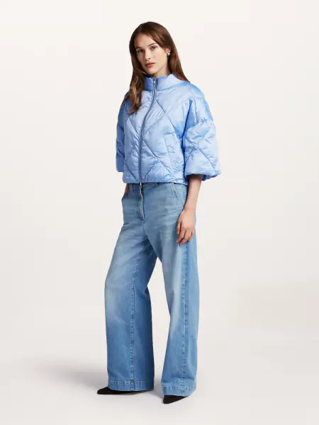 Emilia jacket, cornflower blue