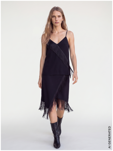Gry birdie top, black