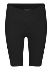 Lea wrap shorts, black
