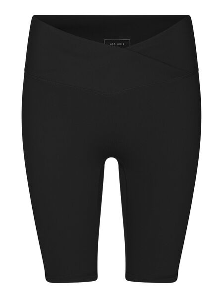 Lea wrap shorts, black