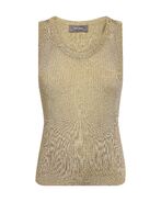 Relena imanja knit tank top, gold