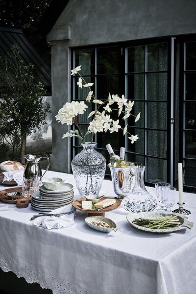 Sigrid wine cooler, silver brass