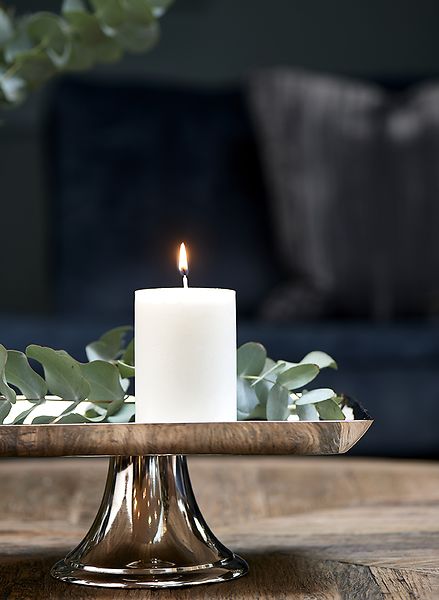 Pillar candle eco 7x10, off-white
