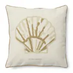 Shell pillow cover 50x50