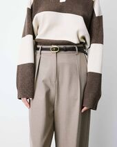 Abel belt, chocolat