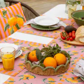 Oranges outdoor cushion 43x43, orange