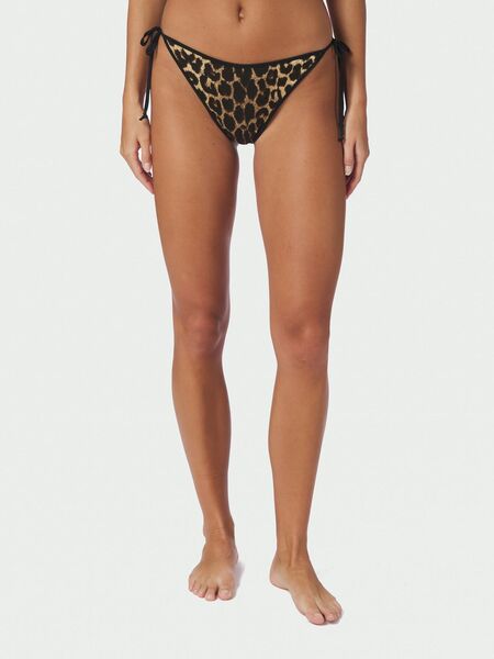 Tria contrast leo bikini brief, leopard