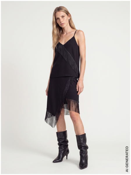 Gry birdie top, black
